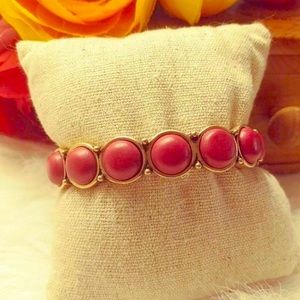 Lucky Brand Red Cuff Bracelet